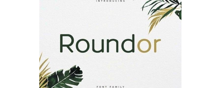 Roundor Font Full