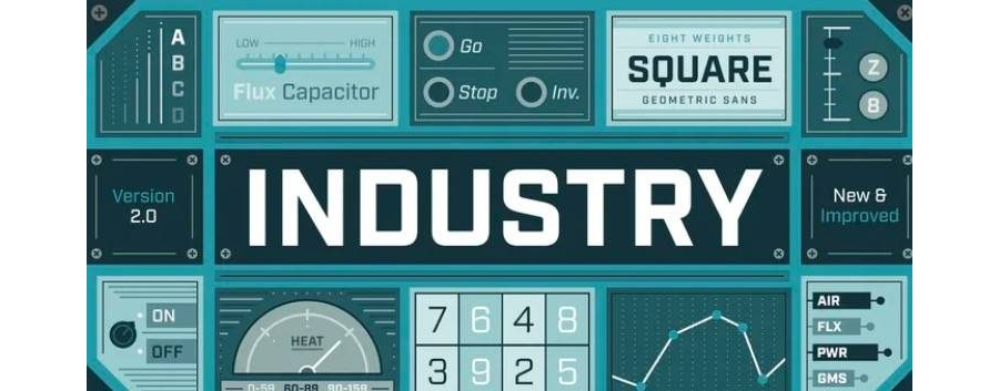 Industry Font