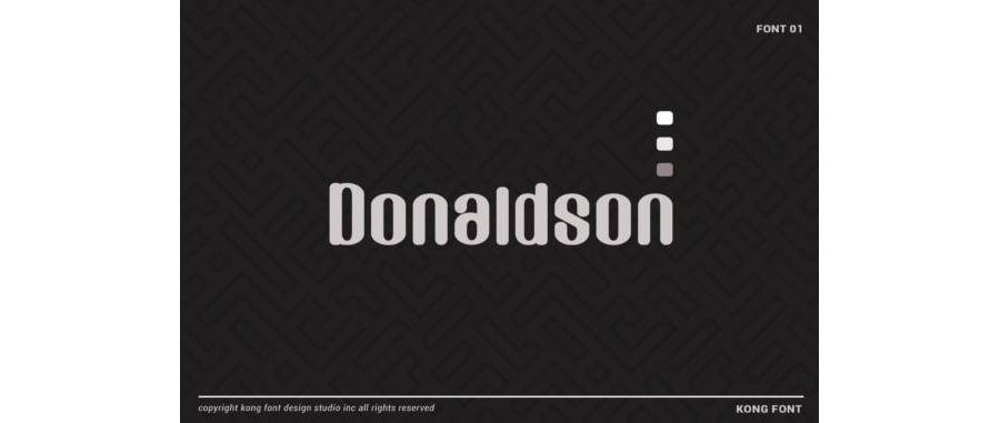 Donaldson Font Full