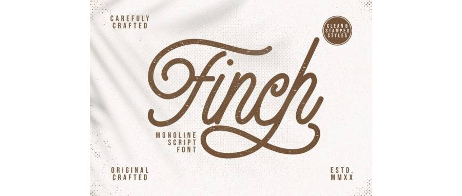 Finch Monoline Font Full