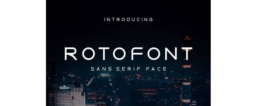 Roto Sans Serif Font Full