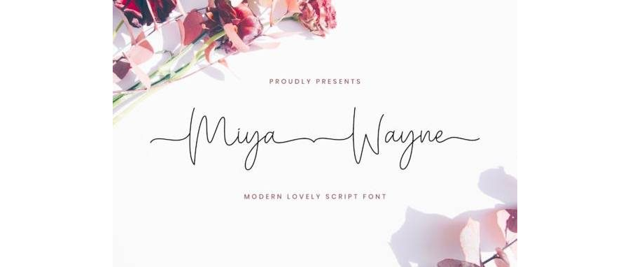 Miya Wayne Font